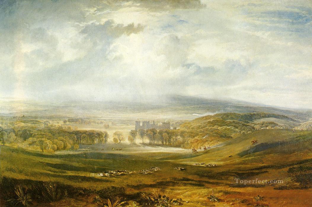 Castillo de Raby, sede del conde de Darlington, paisaje Joseph Mallord William Turner Pintura al óleo